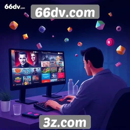 Experiência do usuário no site de jogos 66dv.com