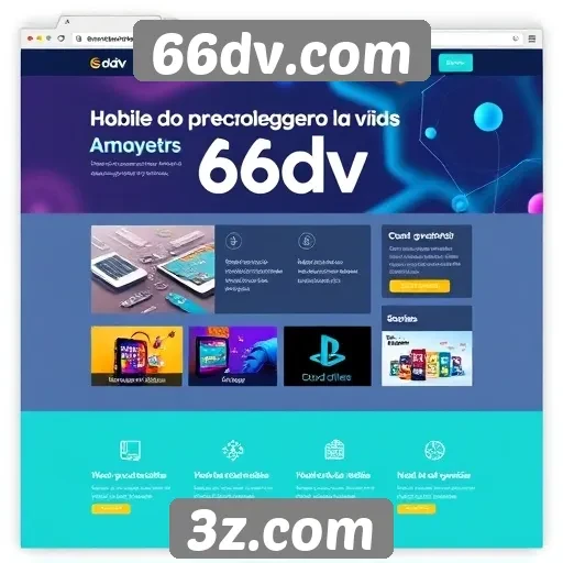 Interface amigável do 66dv.com melhora a experiência do usuário
